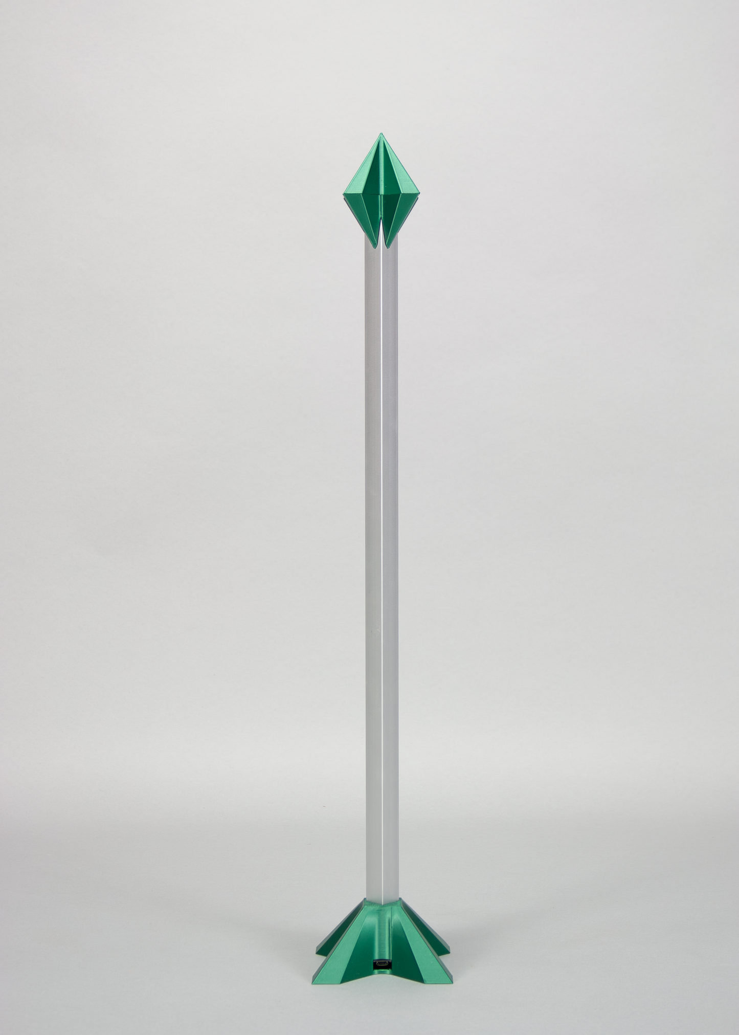 MATRIX WLED Tischlampe | Exklusive 3D Gedruckte Designlampe | PLA Metal
