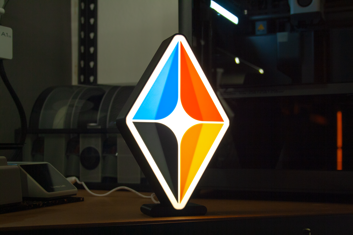 Individuelle Logo-Lampe