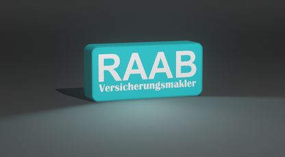 Individuelle Logo-Lampe