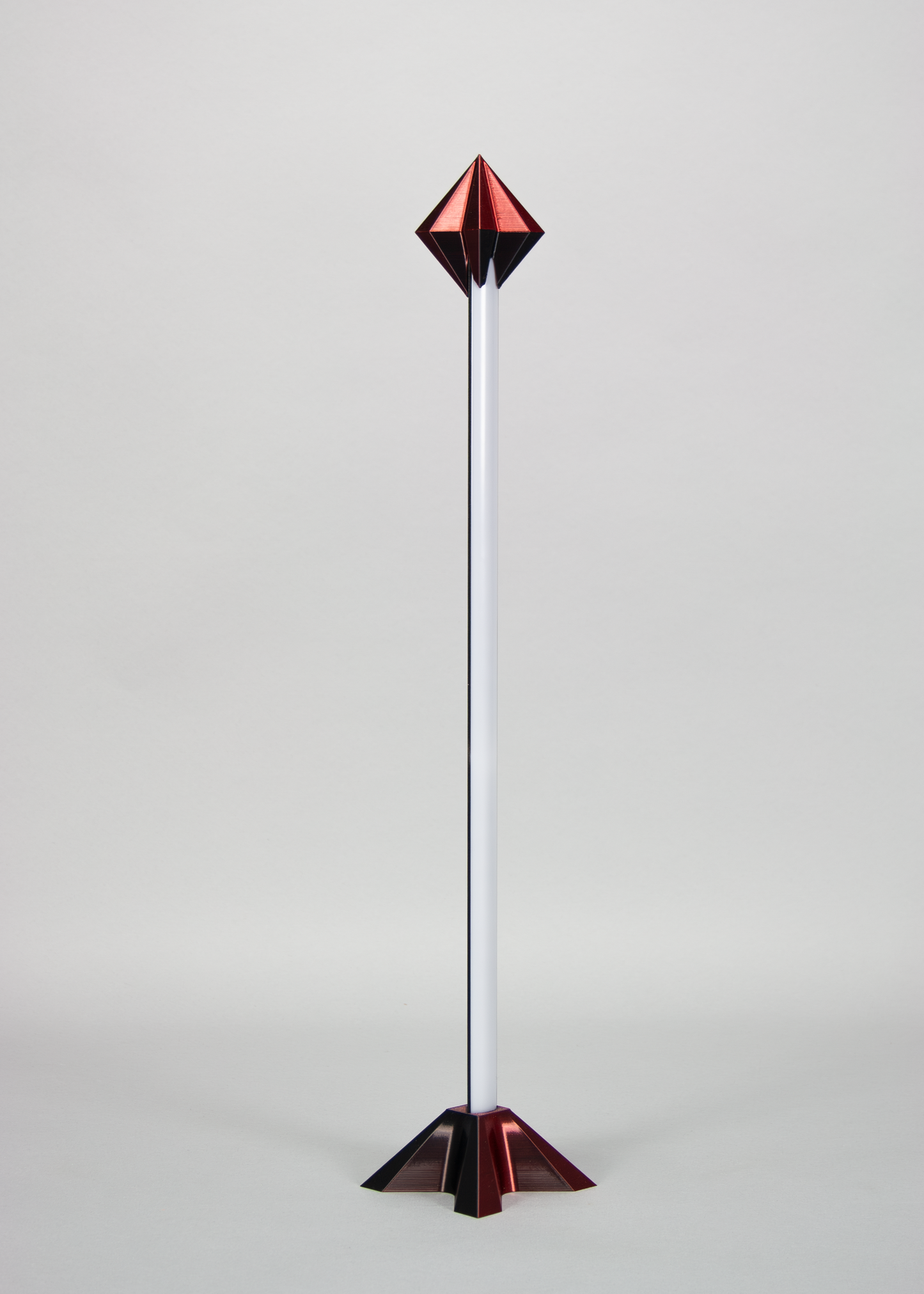 MATRIX WLED Tischlampe | Exklusive 3D Gedruckte Designlampe | PLA Silk Doual Colour