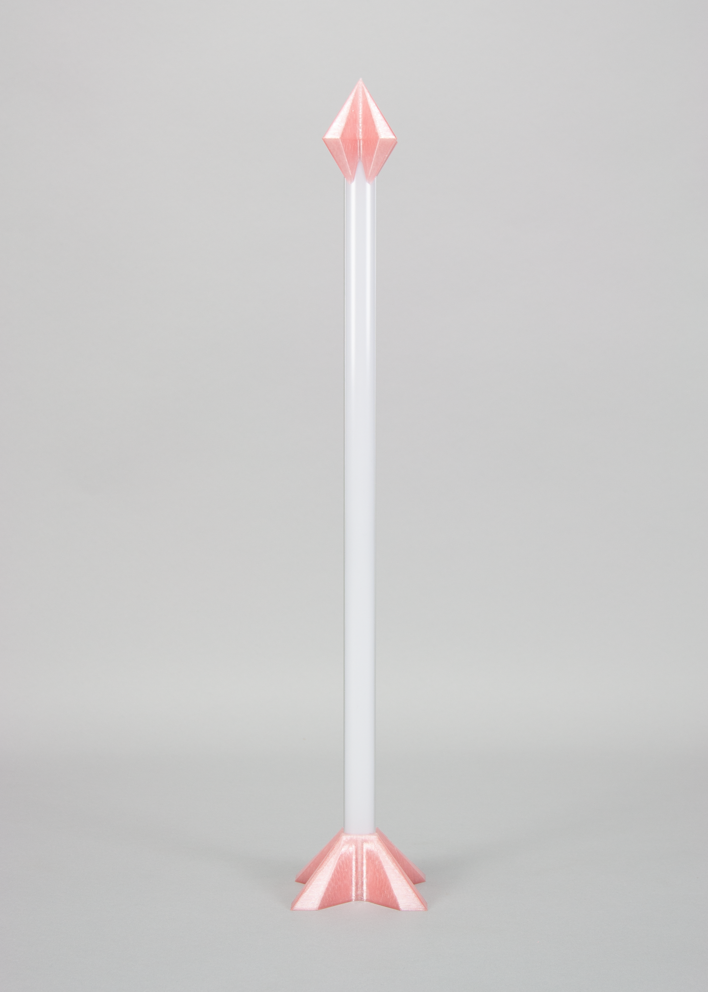 MATRIX WLED Tischlampe | Exklusive 3D Gedruckte Designlampe | PETG Translucent (Durchsichtig)