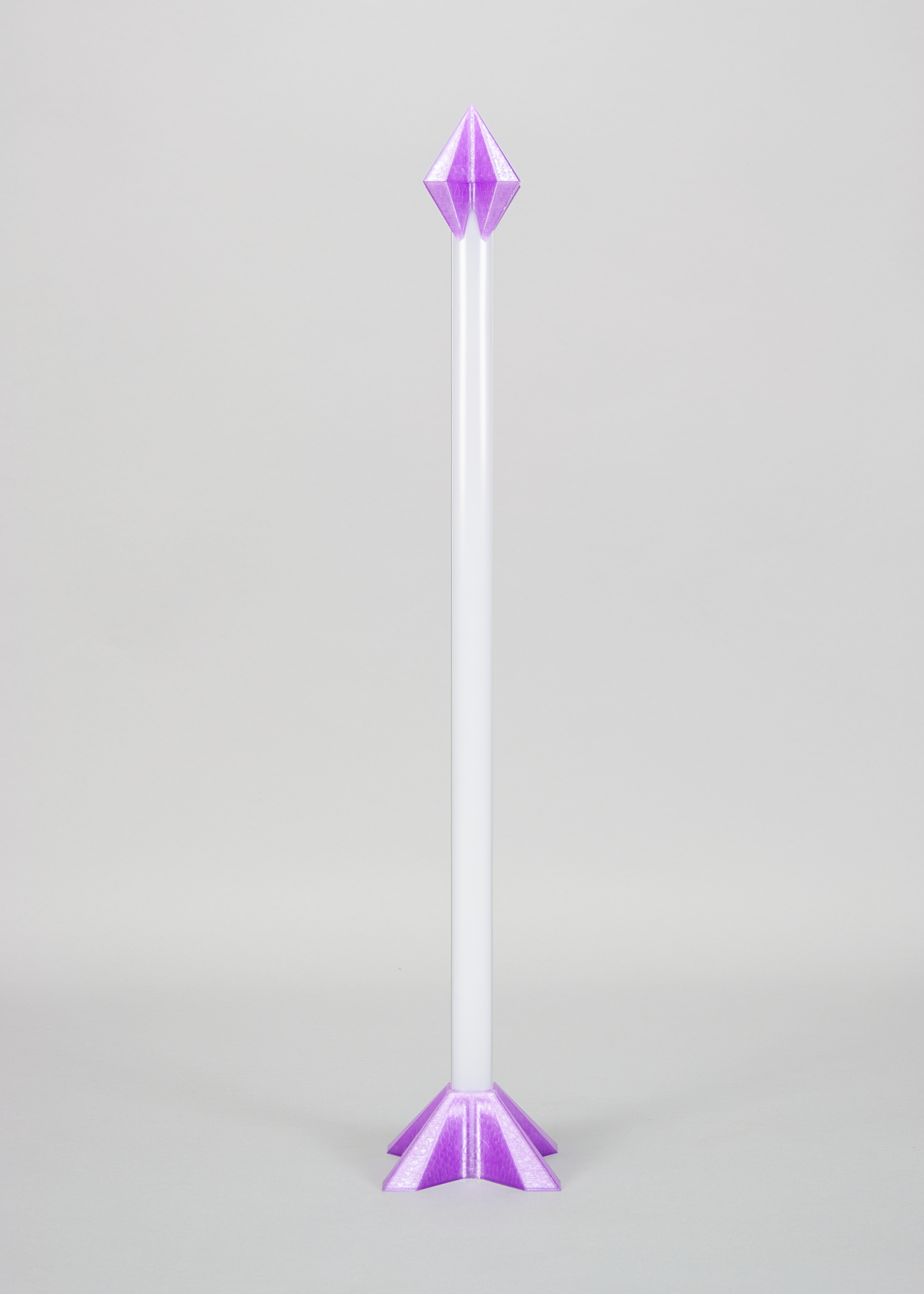 MATRIX WLED Tischlampe | Exklusive 3D Gedruckte Designlampe | PETG Translucent (Durchsichtig)