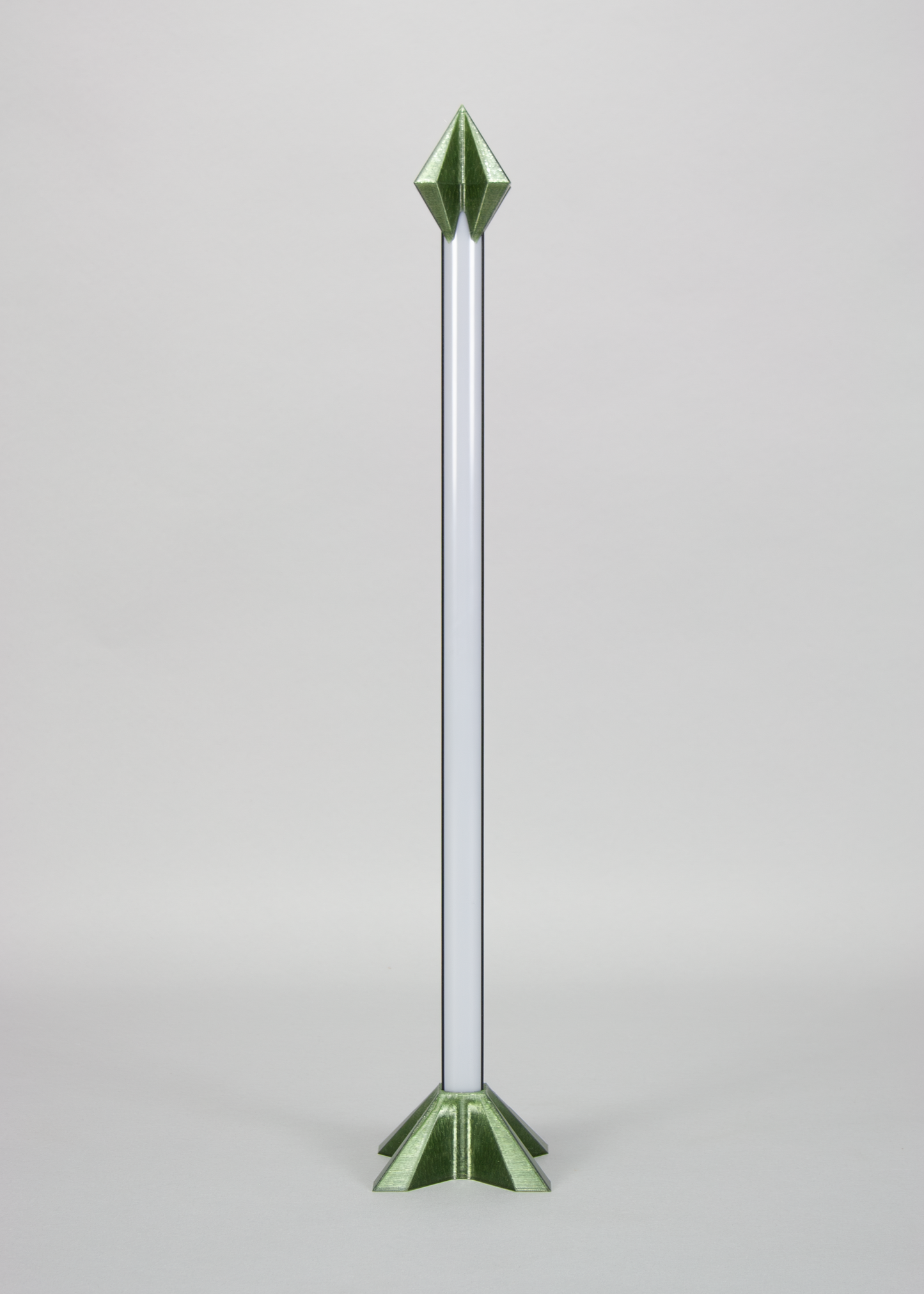 MATRIX WLED Tischlampe | Exklusive 3D Gedruckte Designlampe | PETG Translucent (Durchsichtig)
